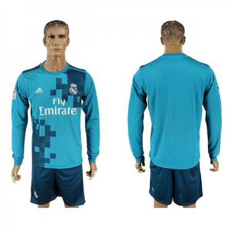 Jalkapallo Pelipaidat Real Madrid 3 Paita 2017-2018 Pitkähihainen